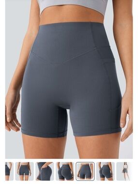 Halara UltraSculpt™ High Waisted Scrunch Butt Lifting Tummy Control side Pocket